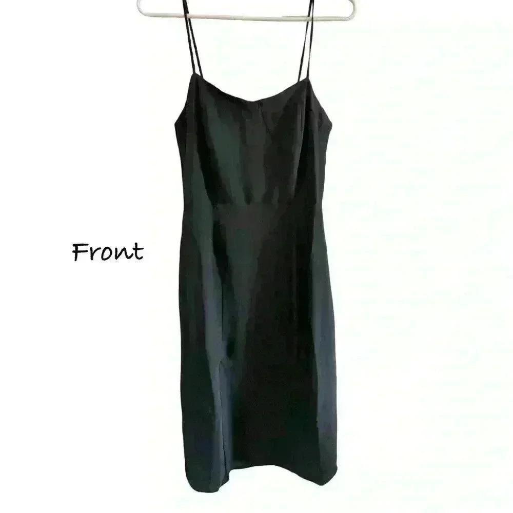 FOREVER 21 Black Woven Junior Size Small Dress